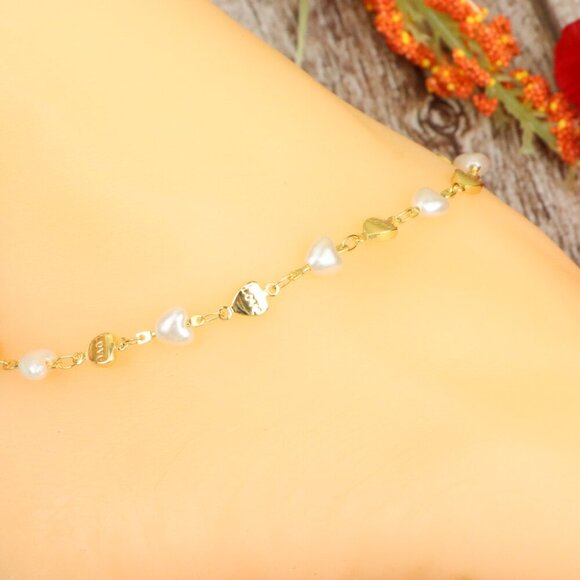 Dainty Anklet for Women – Elegant Everyday Jewelry & Perfect Gift | MLCRC1163 - Picture 5 of 10